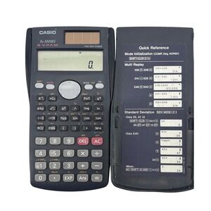 Casio Calculator Unisex OS Blue fx-300MS Scientific S-V.P.A.M. 2-Line Display